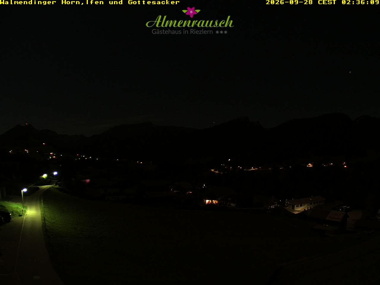 Archiv Foto Webcam Riezlern - Gästehaus Almenrausch