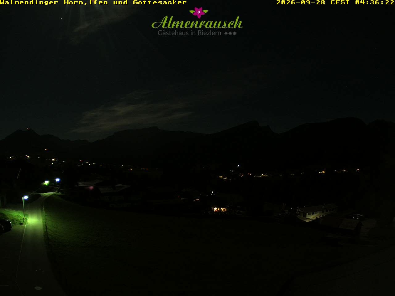 Archiv Foto Webcam Riezlern - Gästehaus Almenrausch