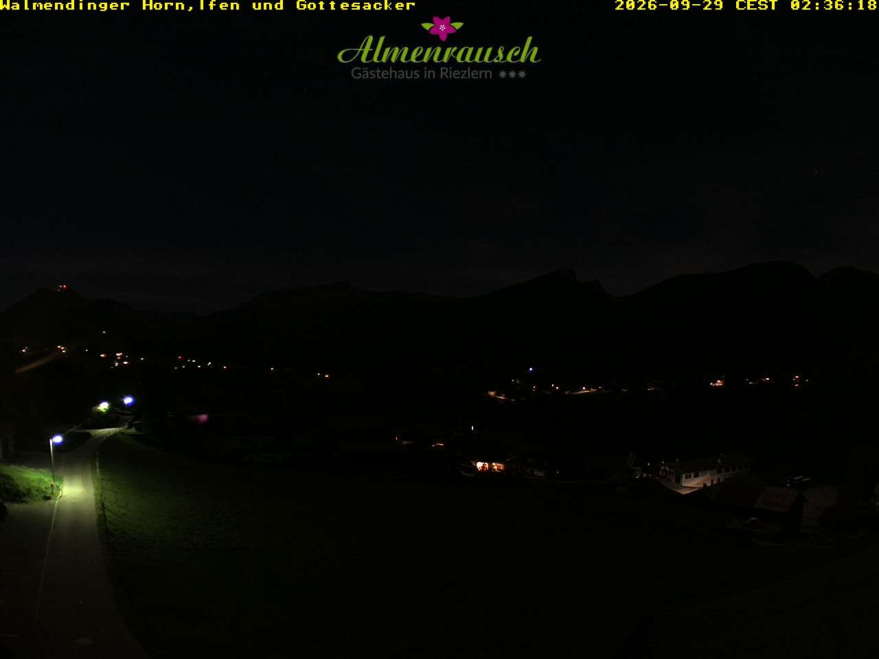 Archiv Foto Webcam Riezlern - Gästehaus Almenrausch