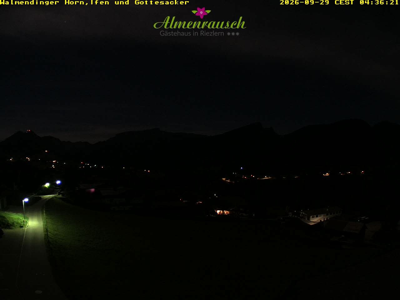 Archiv Foto Webcam Riezlern - Gästehaus Almenrausch