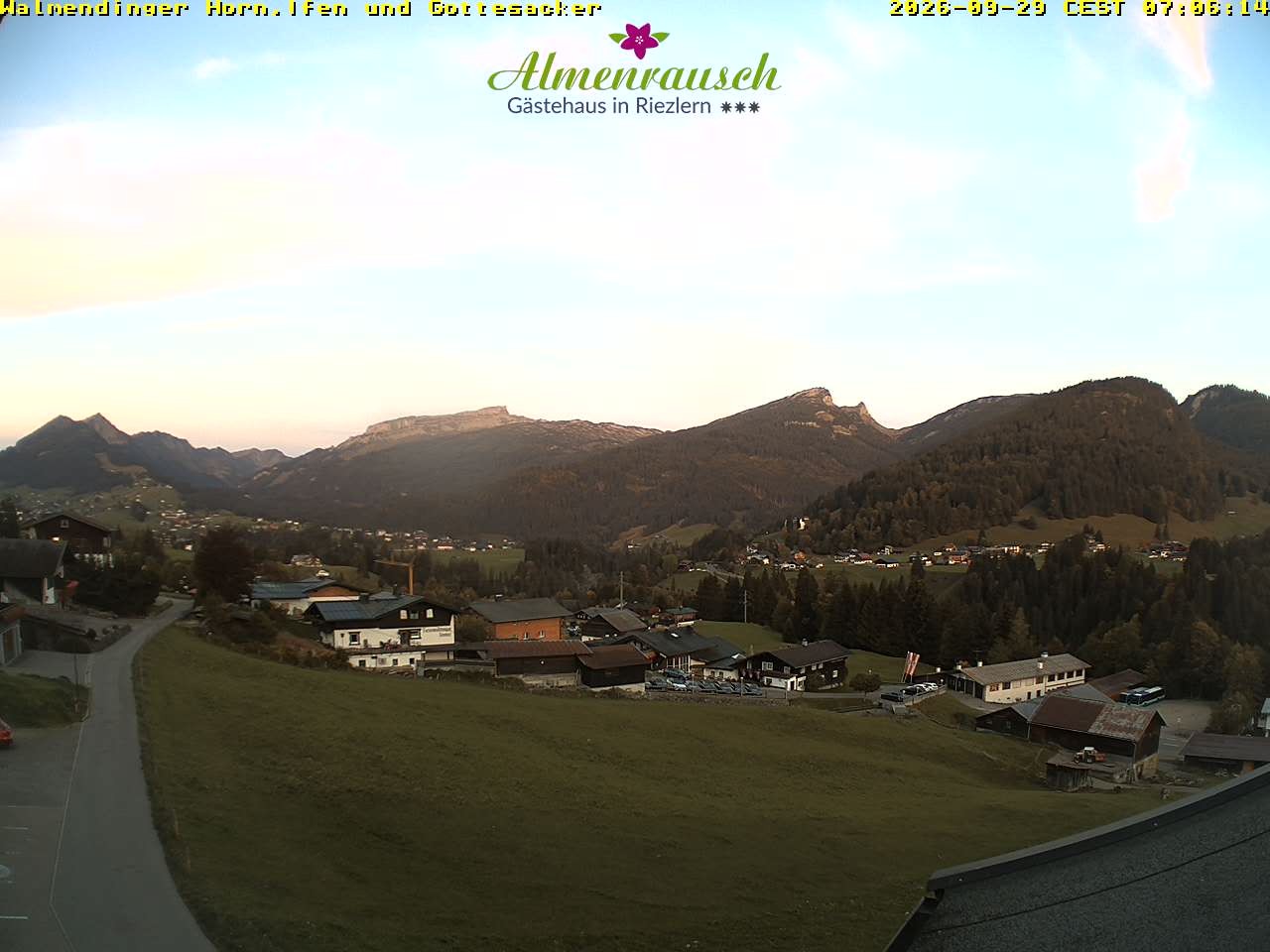 Archiv Foto Webcam Riezlern - Gästehaus Almenrausch