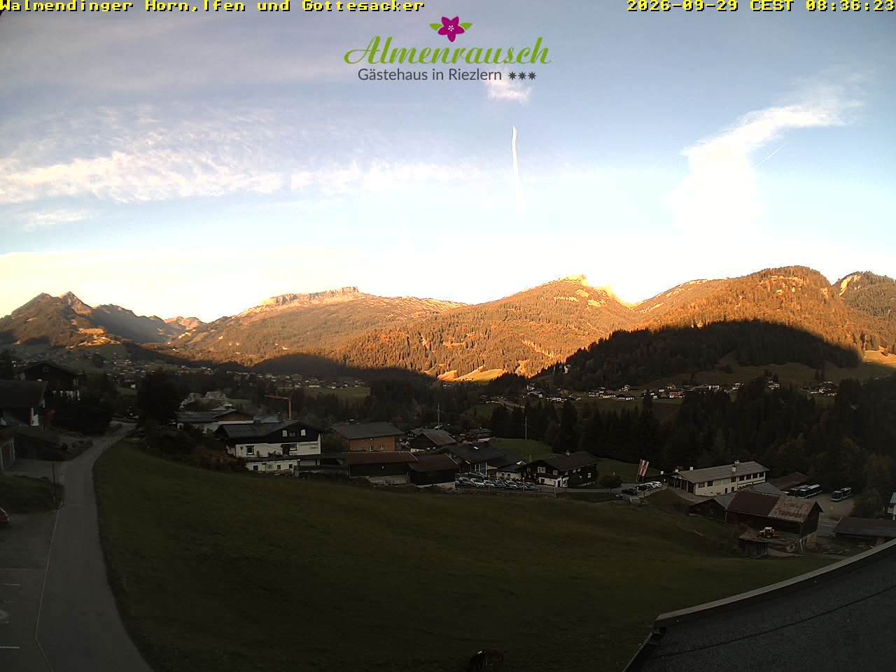 Archiv Foto Webcam Riezlern - Gästehaus Almenrausch