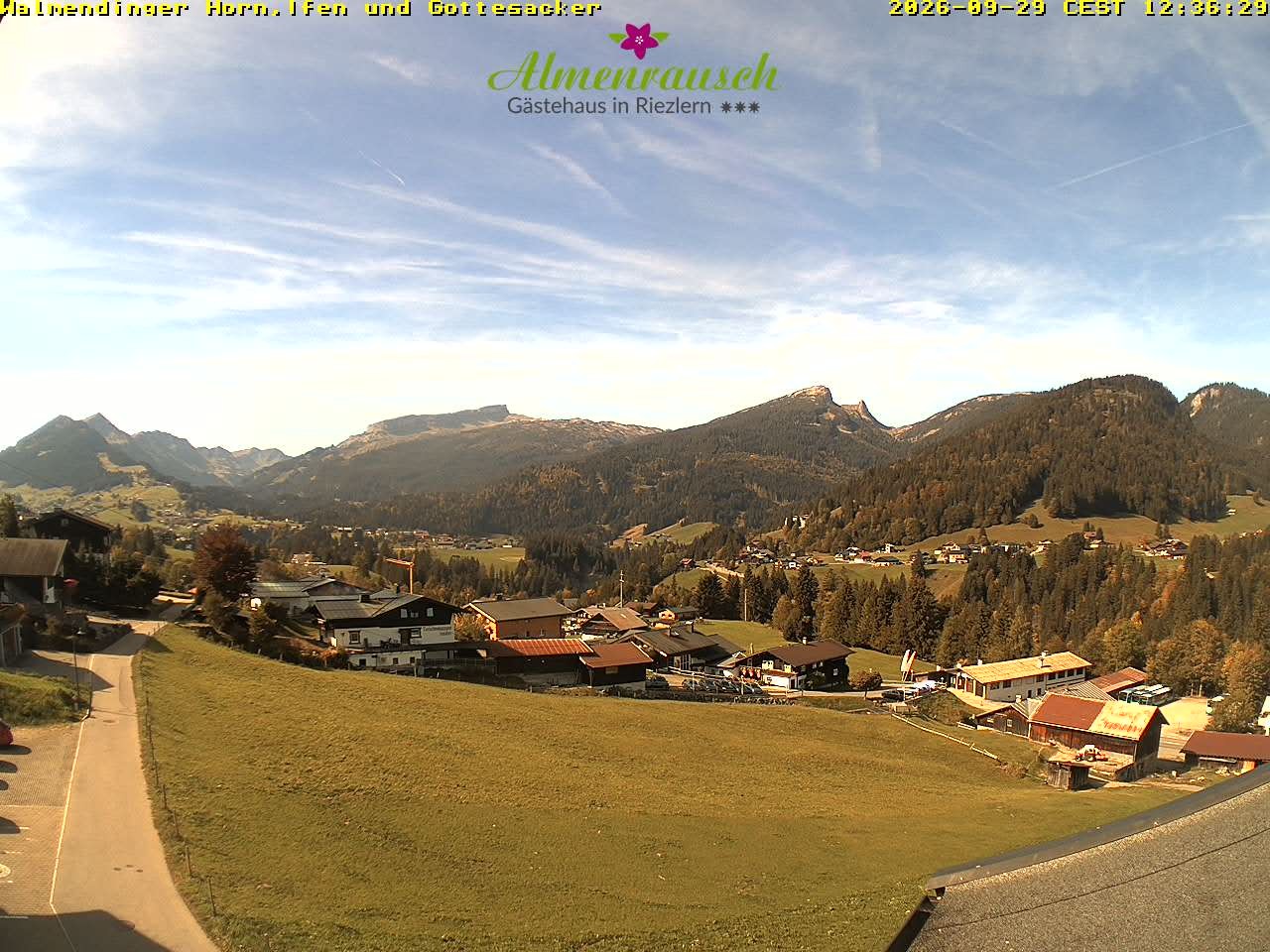 Archiv Foto Webcam Riezlern - Gästehaus Almenrausch