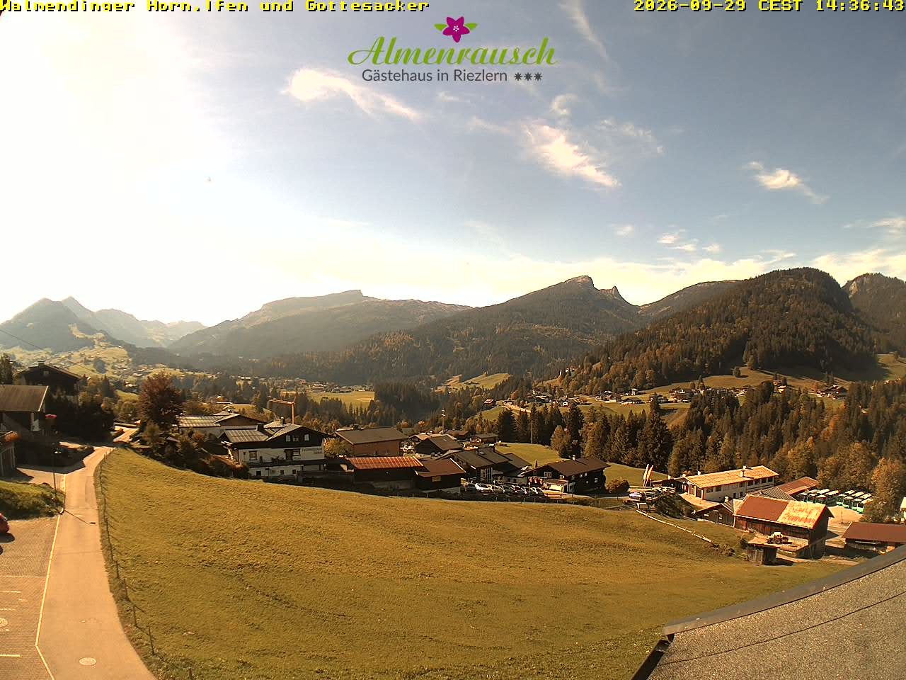 Archiv Foto Webcam Riezlern - Gästehaus Almenrausch
