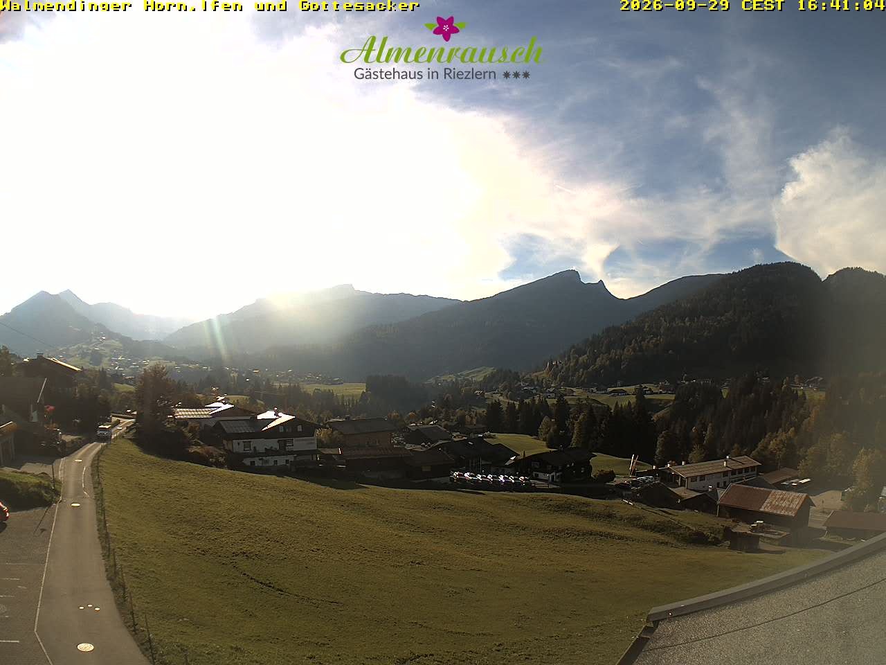 Archiv Foto Webcam Riezlern - Gästehaus Almenrausch