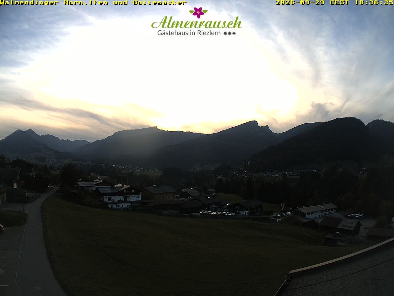 Archiv Foto Webcam Riezlern - Gästehaus Almenrausch
