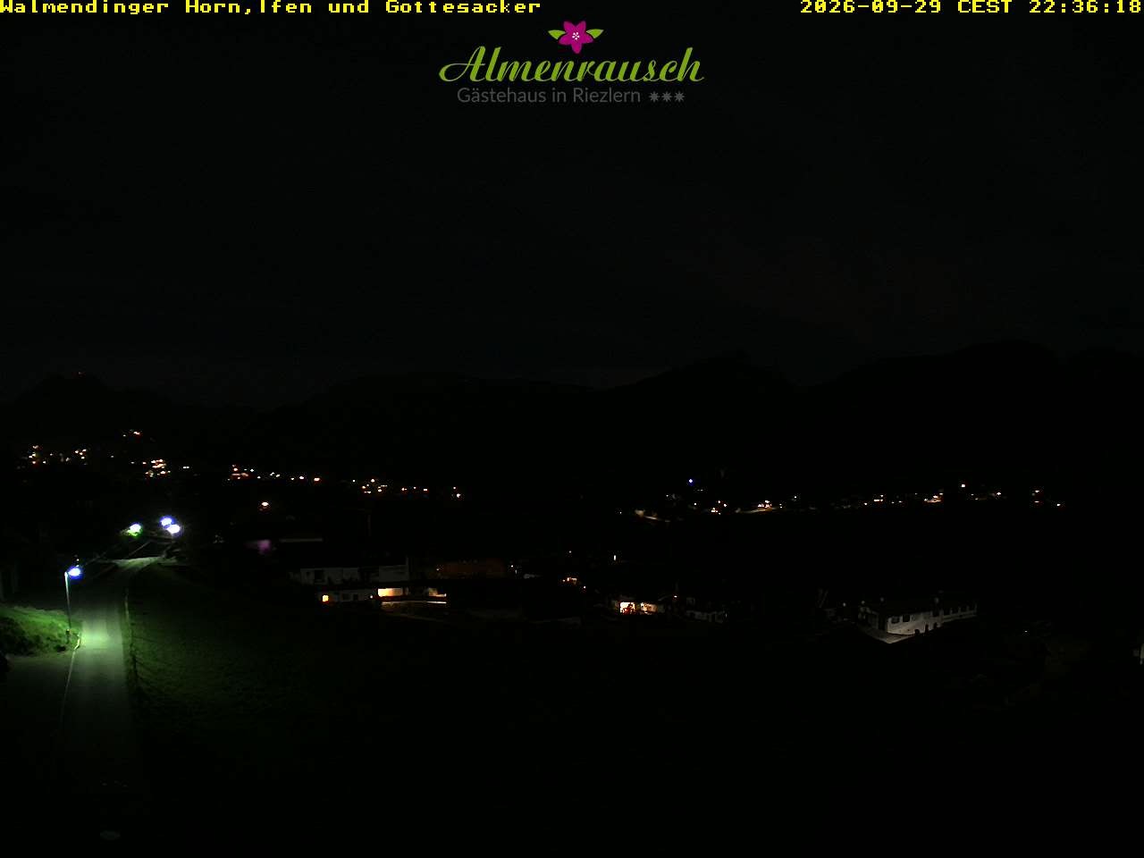 Archiv Foto Webcam Riezlern - Gästehaus Almenrausch