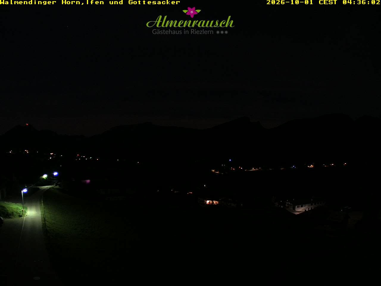 Archiv Foto Webcam Riezlern - Gästehaus Almenrausch