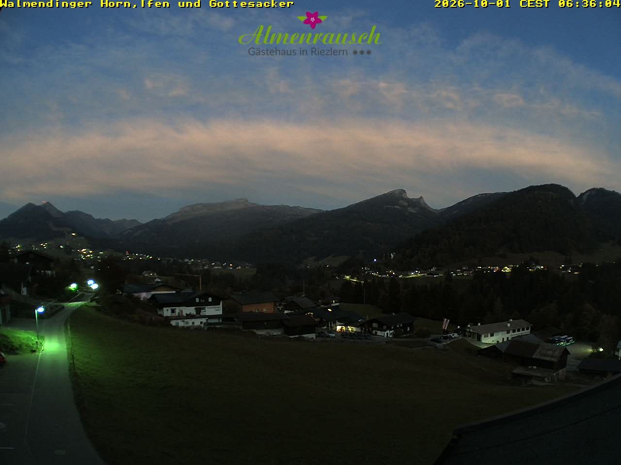 Archiv Foto Webcam Riezlern - Gästehaus Almenrausch