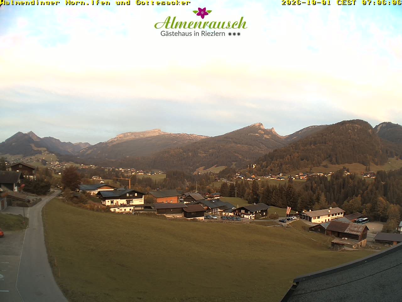 Archiv Foto Webcam Riezlern - Gästehaus Almenrausch