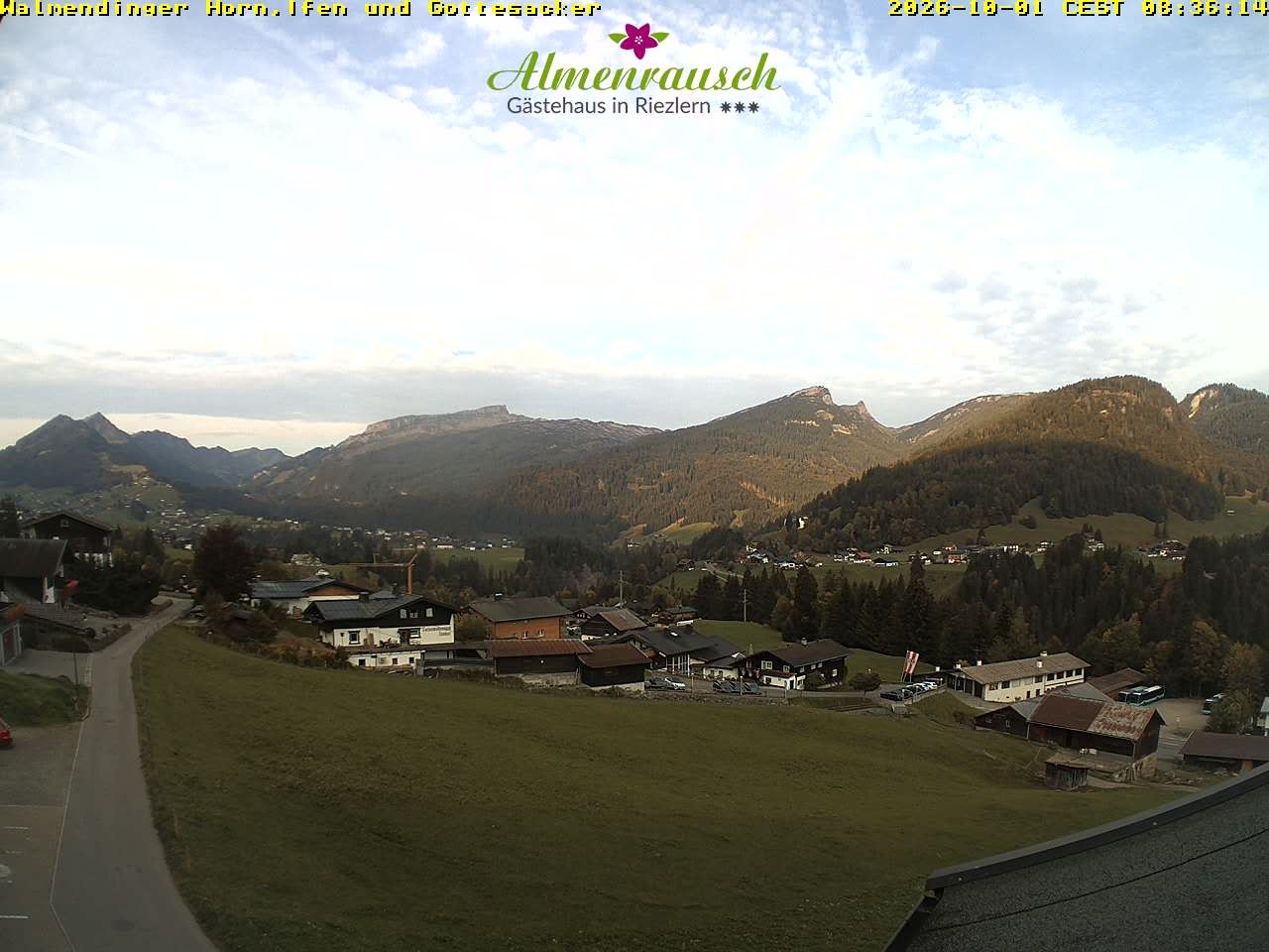Archiv Foto Webcam Riezlern - Gästehaus Almenrausch