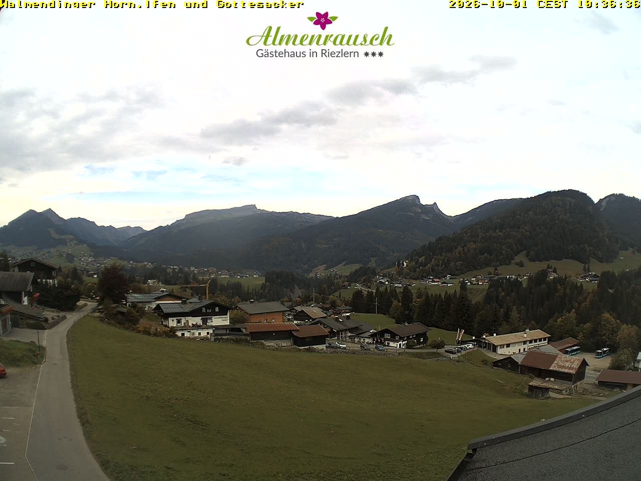 Archiv Foto Webcam Riezlern - Gästehaus Almenrausch