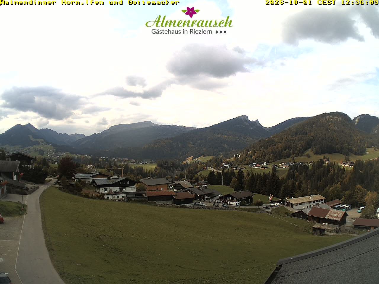 Archiv Foto Webcam Riezlern - Gästehaus Almenrausch