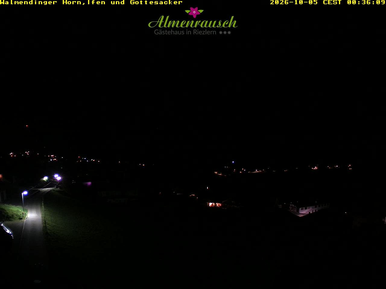 Archived image Webcam Guesthouse "Almenrausch"
