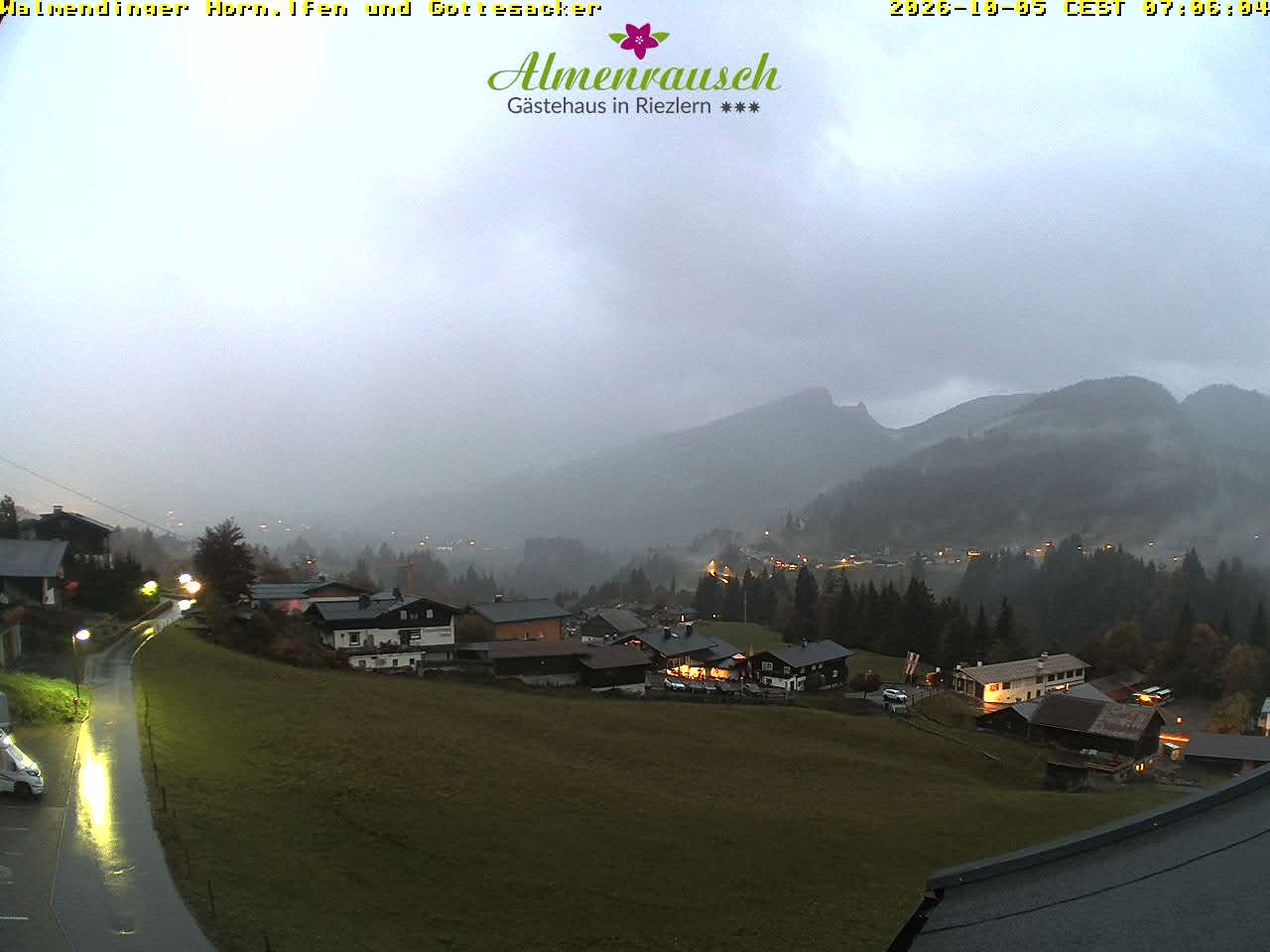 Archived image Webcam Guesthouse "Almenrausch"