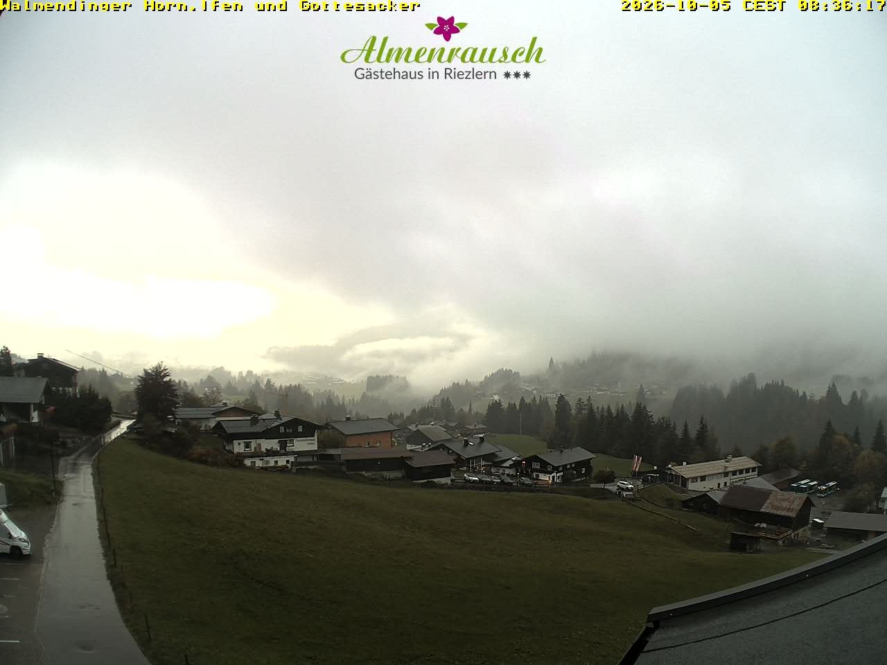 Archived image Webcam Guesthouse "Almenrausch"