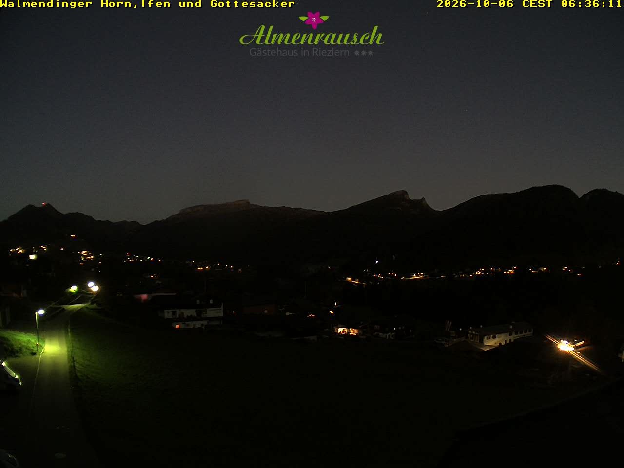 Archiv Foto Webcam Riezlern - Gästehaus Almenrausch