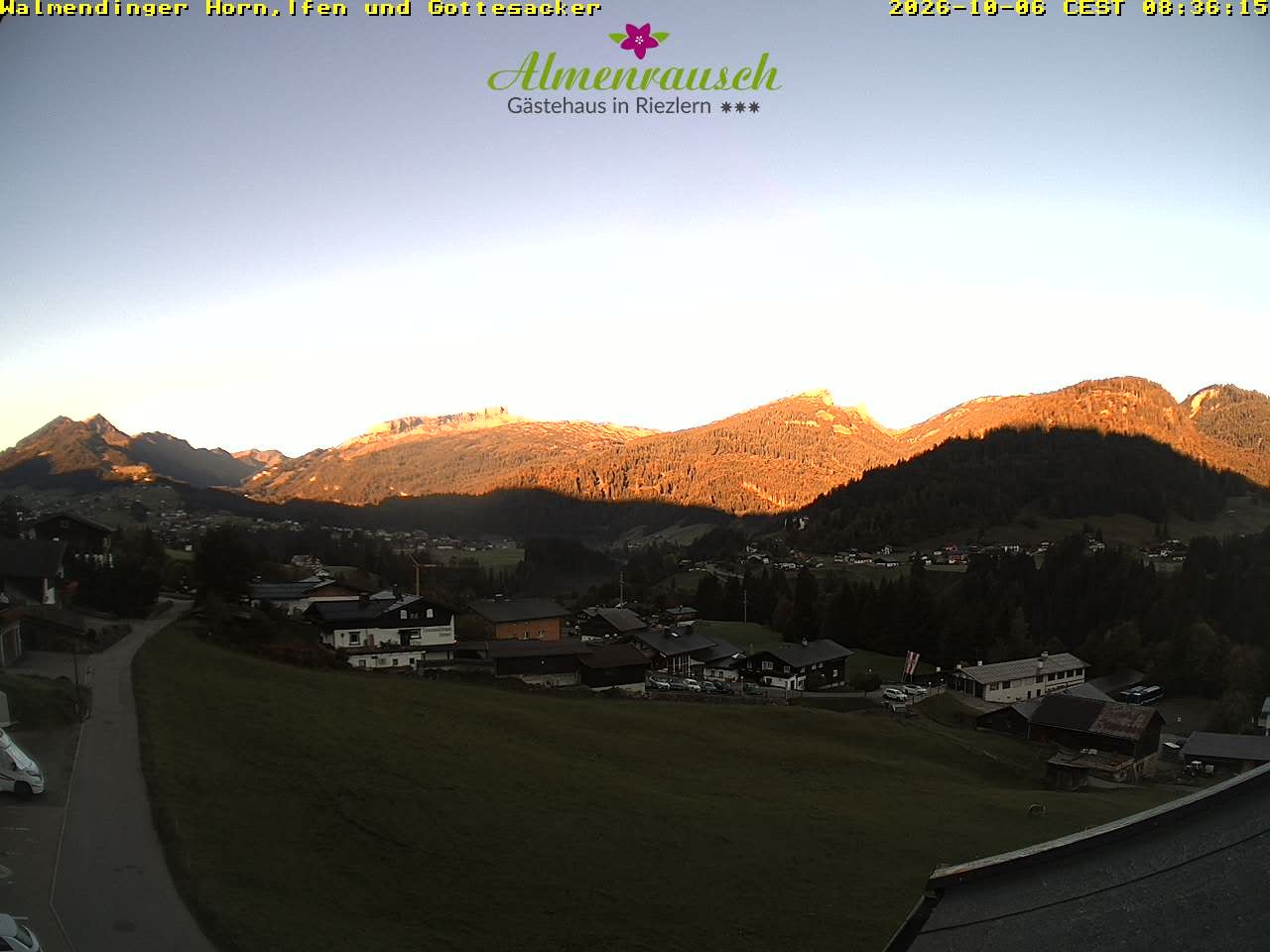 Archiv Foto Webcam Riezlern - Gästehaus Almenrausch