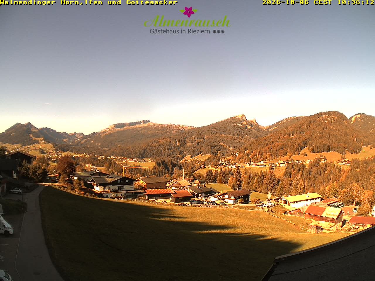 Archiv Foto Webcam Riezlern - Gästehaus Almenrausch