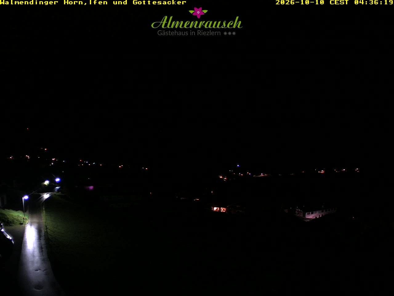 Archiv Foto Webcam Riezlern - Gästehaus Almenrausch