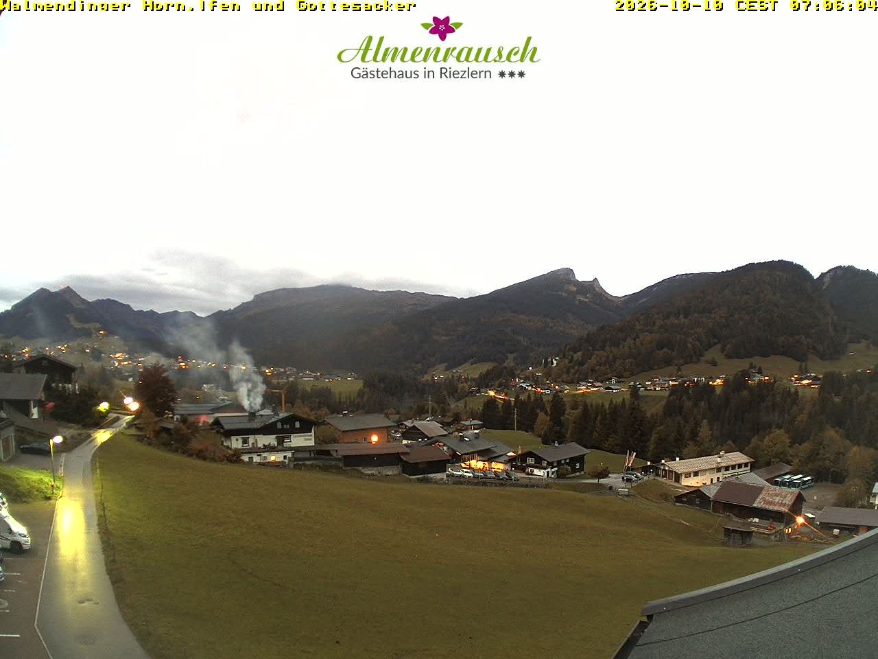 Archiv Foto Webcam Riezlern - Gästehaus Almenrausch