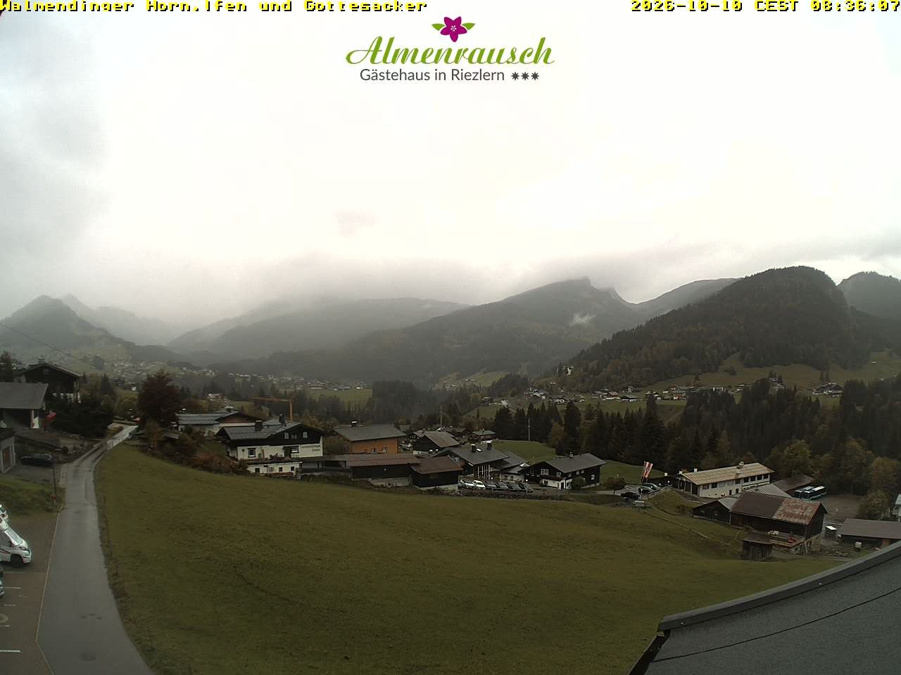 Archiv Foto Webcam Riezlern - Gästehaus Almenrausch