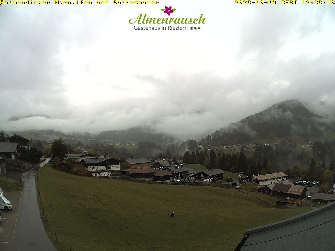 Archiv Foto Webcam Riezlern - Gästehaus Almenrausch