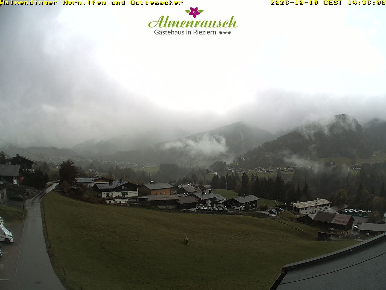 Archiv Foto Webcam Riezlern - Gästehaus Almenrausch