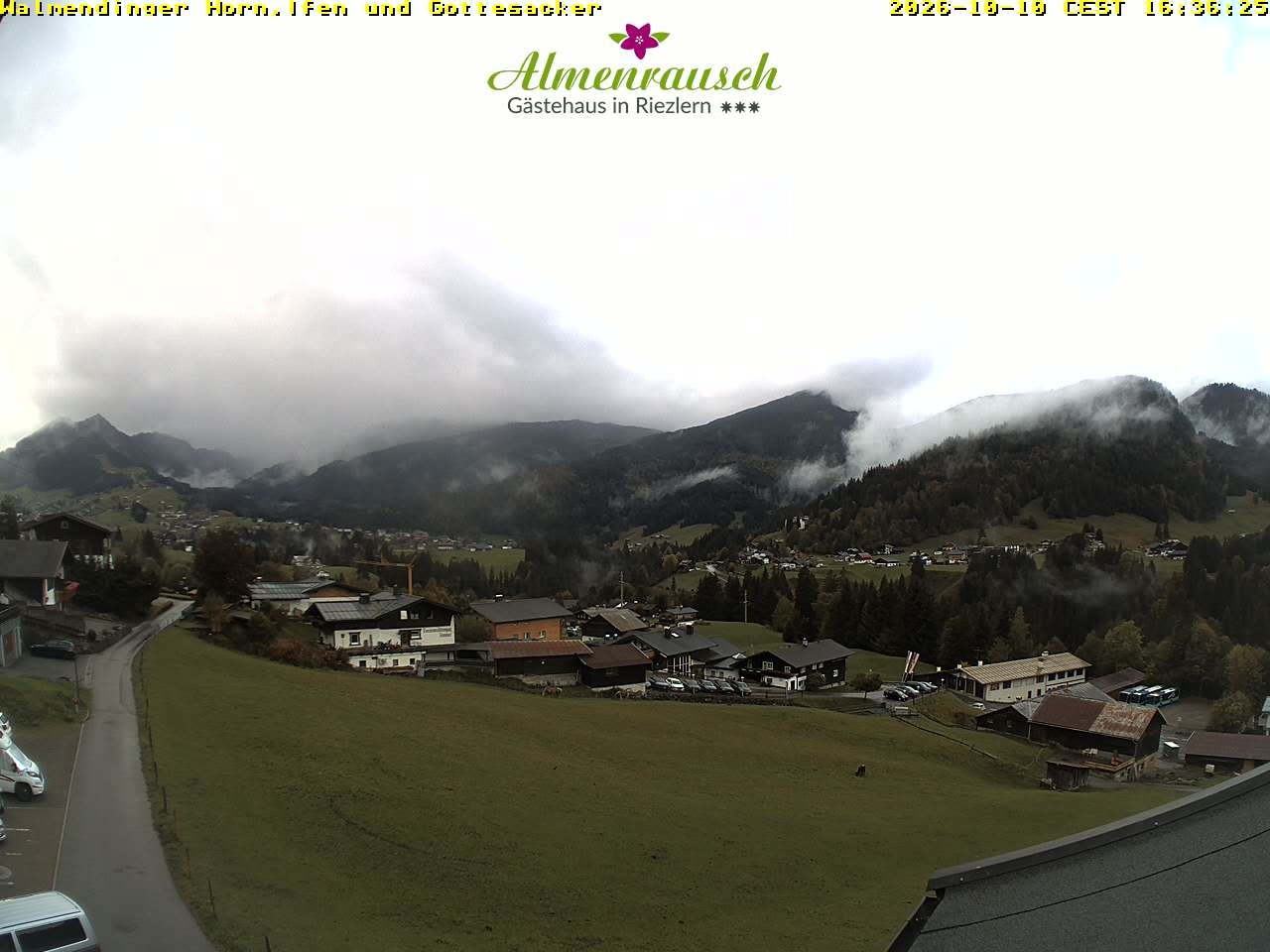 Archiv Foto Webcam Riezlern - Gästehaus Almenrausch