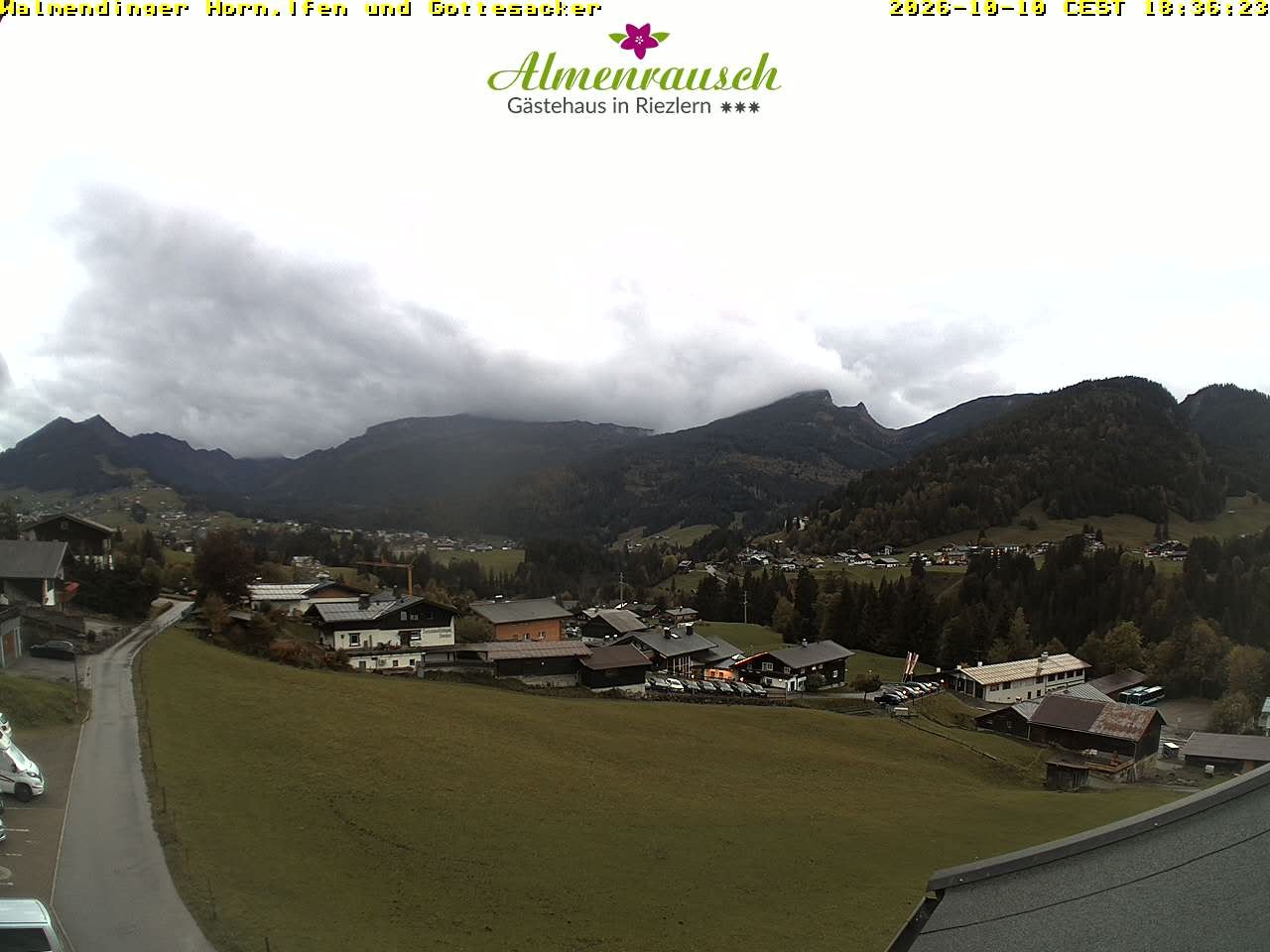 Archiv Foto Webcam Riezlern - Gästehaus Almenrausch