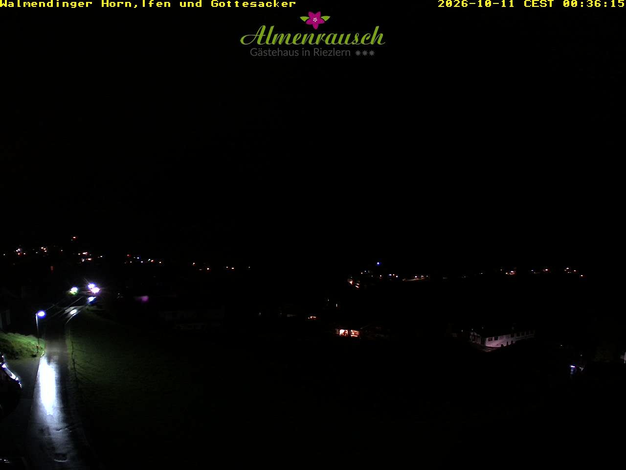 Archived image Webcam Guesthouse "Almenrausch"