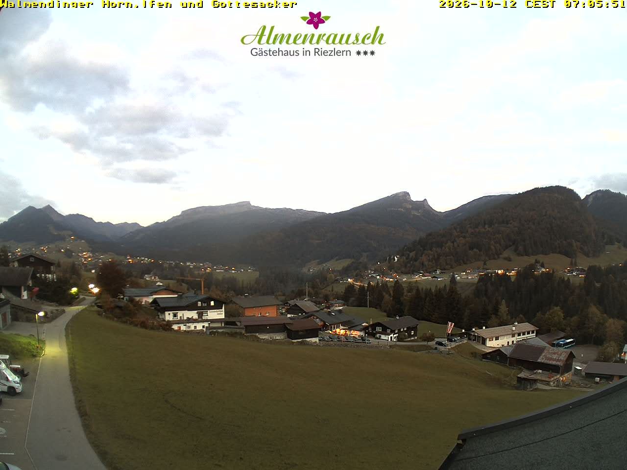 Archiv Foto Webcam Riezlern - Gästehaus Almenrausch