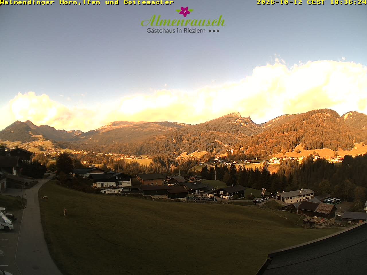 Archiv Foto Webcam Riezlern - Gästehaus Almenrausch
