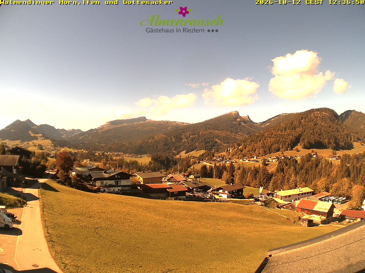 Archiv Foto Webcam Riezlern - Gästehaus Almenrausch