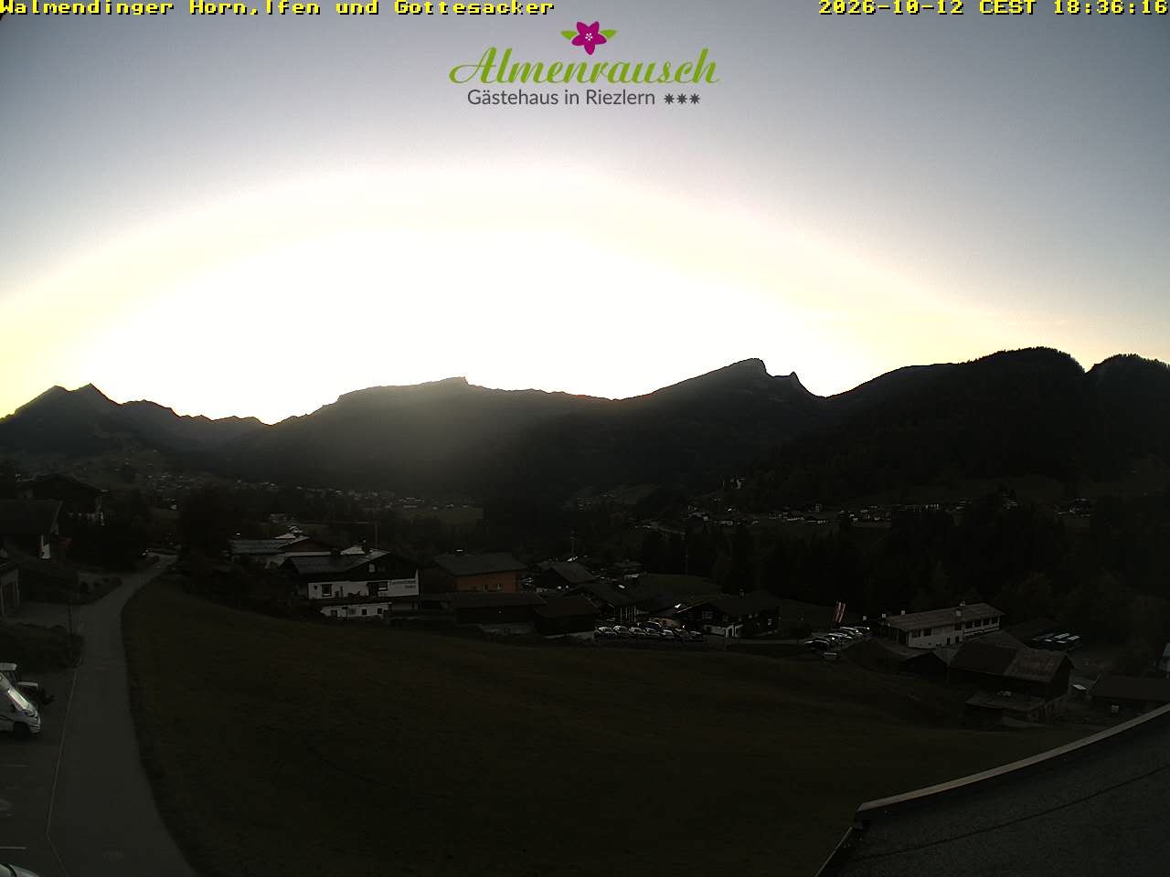Archiv Foto Webcam Riezlern - Gästehaus Almenrausch