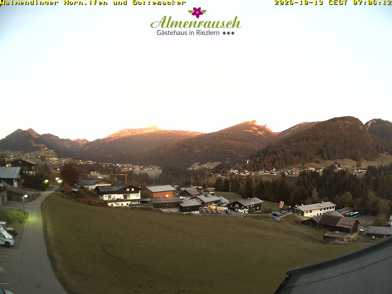 Archiv Foto Webcam Riezlern - Gästehaus Almenrausch