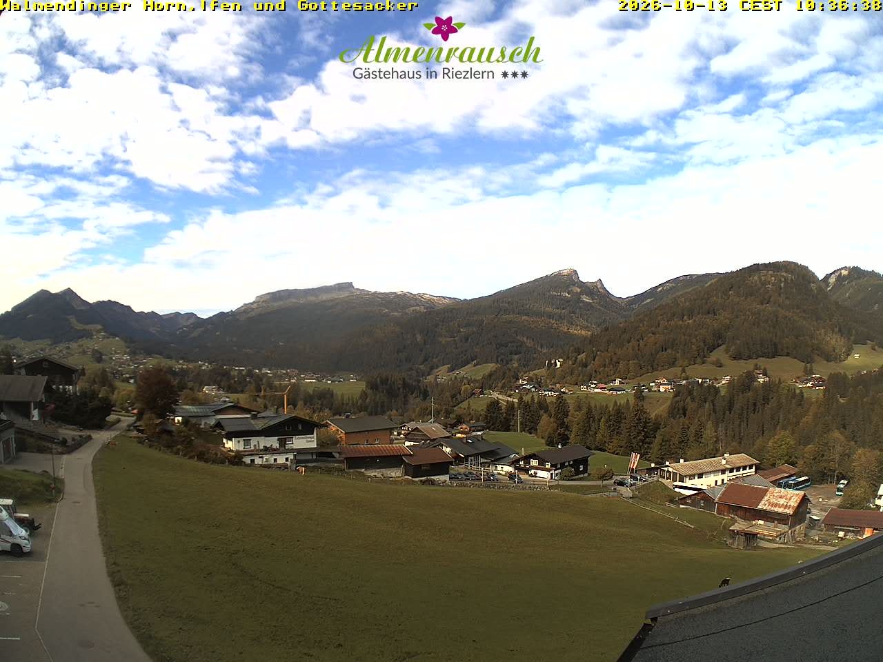 Archiv Foto Webcam Riezlern - Gästehaus Almenrausch