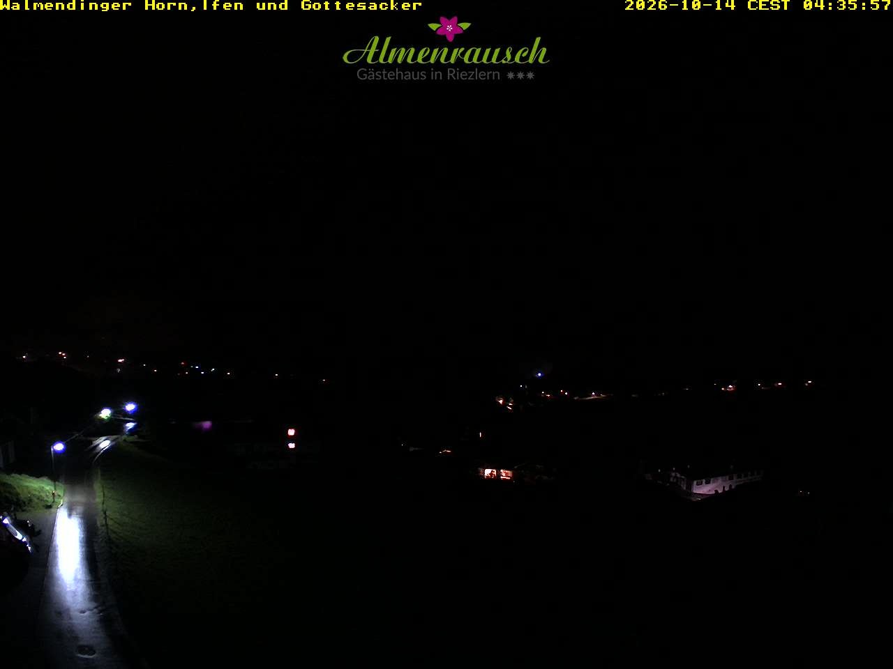 Archiv Foto Webcam Riezlern - Gästehaus Almenrausch