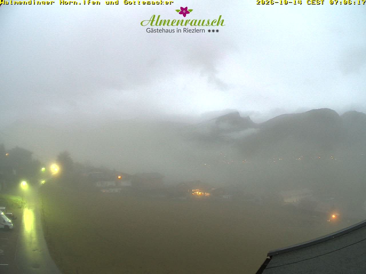Archiv Foto Webcam Riezlern - Gästehaus Almenrausch