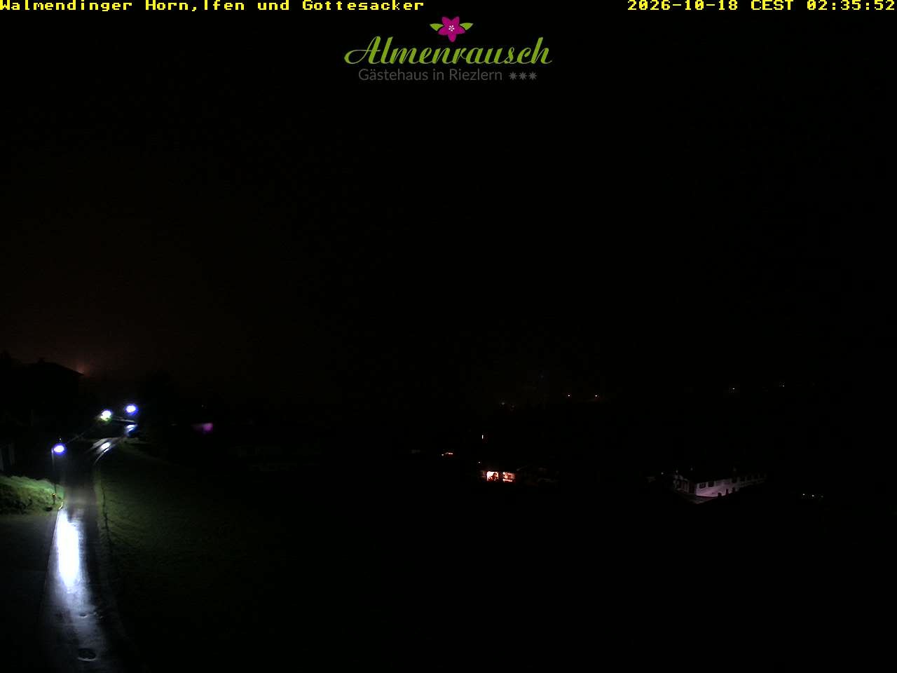 Archiv Foto Webcam Riezlern - Gästehaus Almenrausch