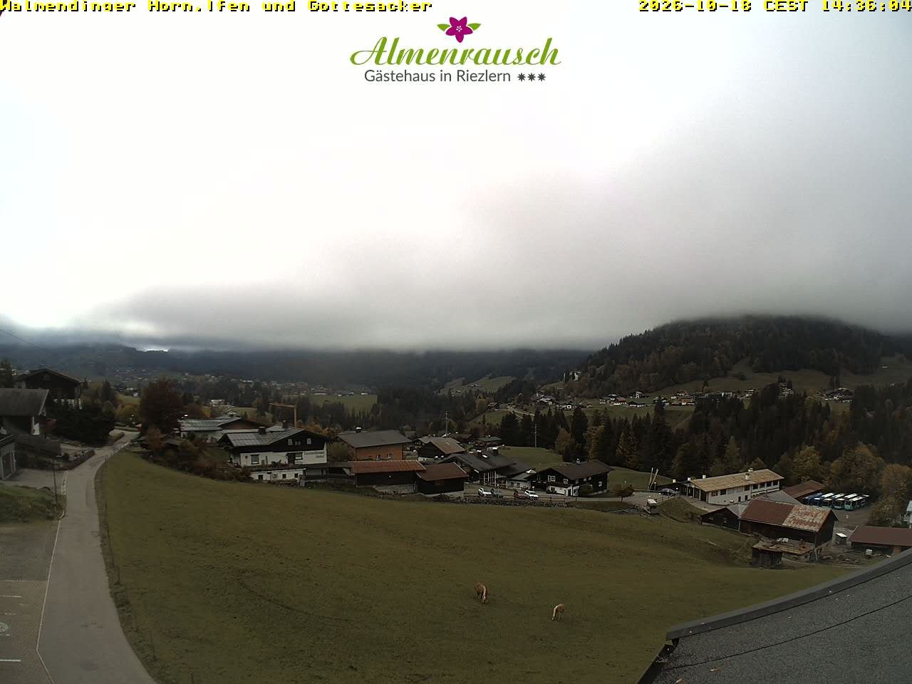 Archiv Foto Webcam Riezlern - Gästehaus Almenrausch