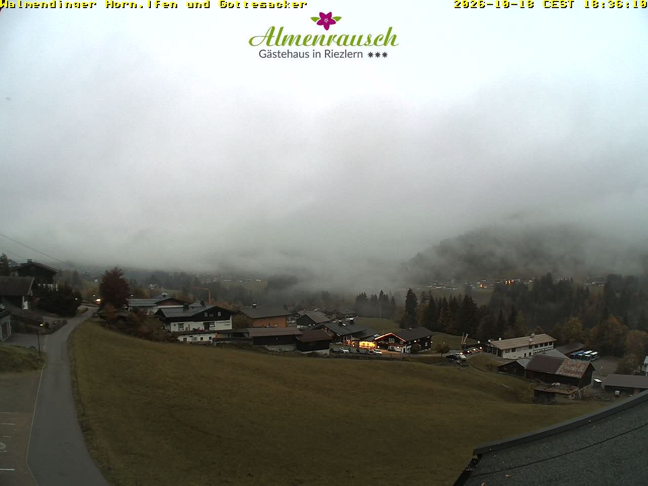 Archiv Foto Webcam Riezlern - Gästehaus Almenrausch