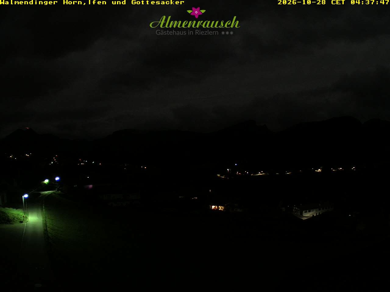 Archiv Foto Webcam Riezlern - Gästehaus Almenrausch