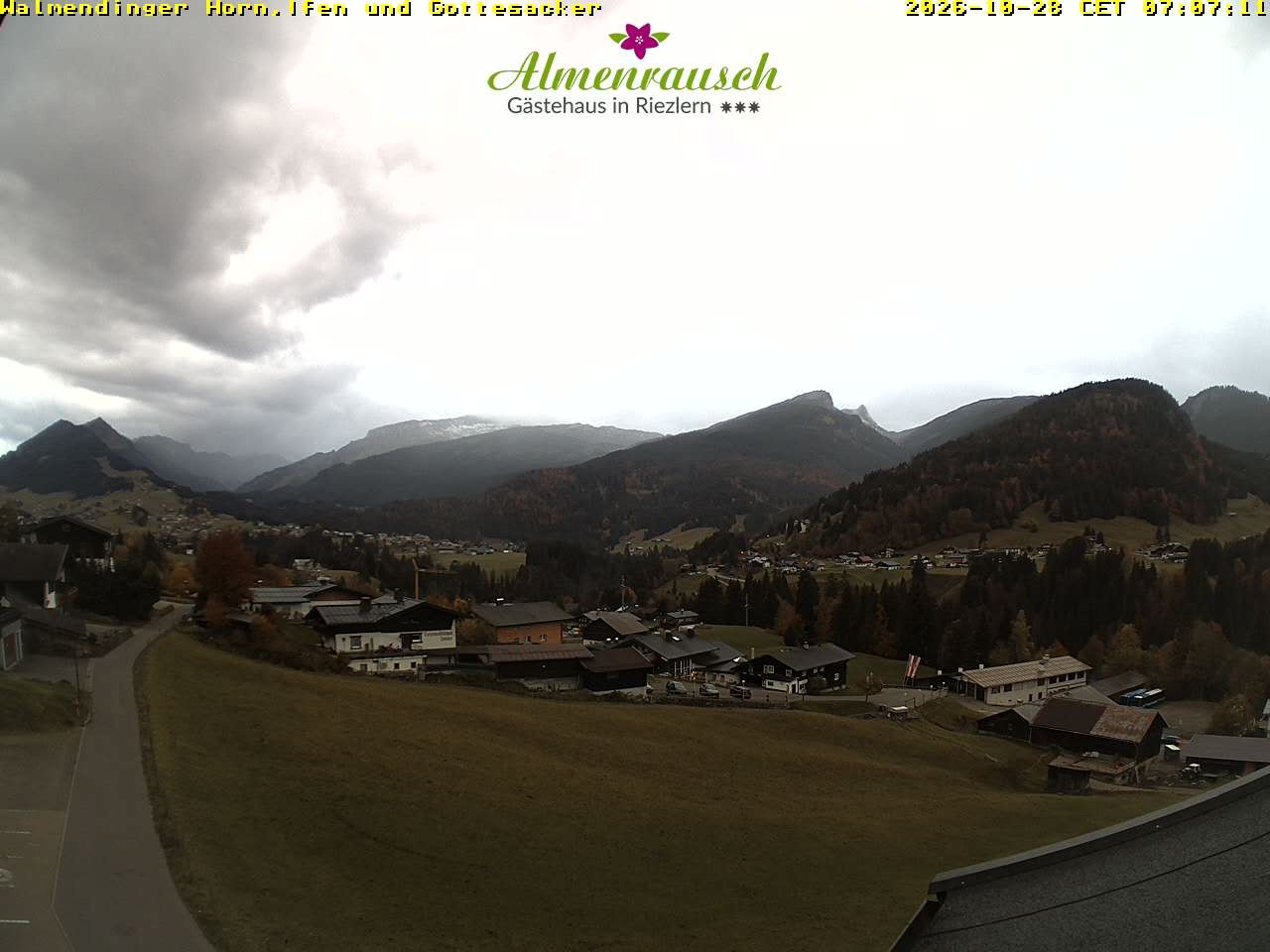 Archiv Foto Webcam Riezlern - Gästehaus Almenrausch