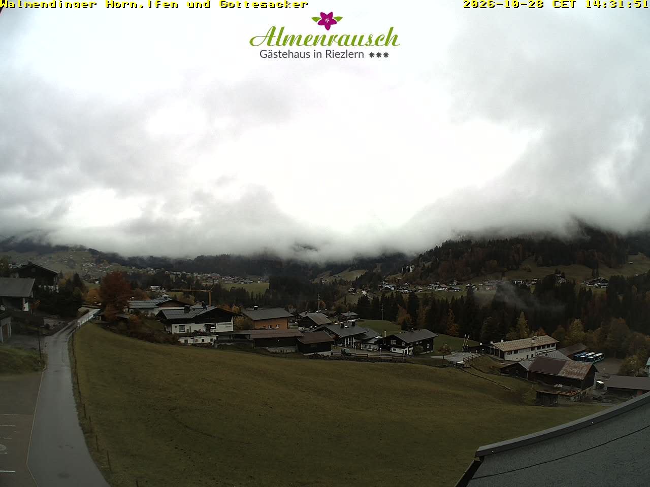 Archiv Foto Webcam Riezlern - Gästehaus Almenrausch