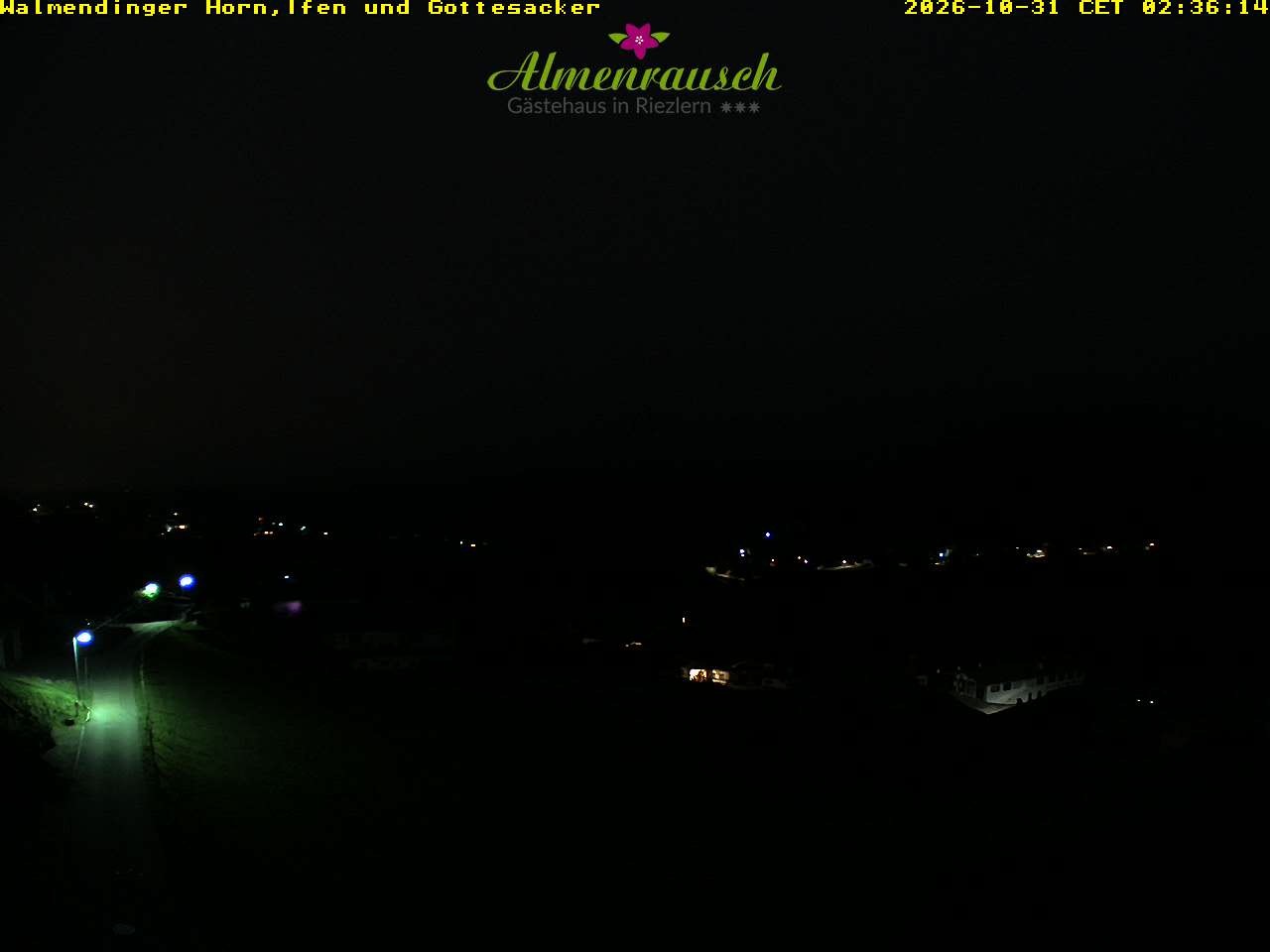 Archiv Foto Webcam Riezlern - Gästehaus Almenrausch