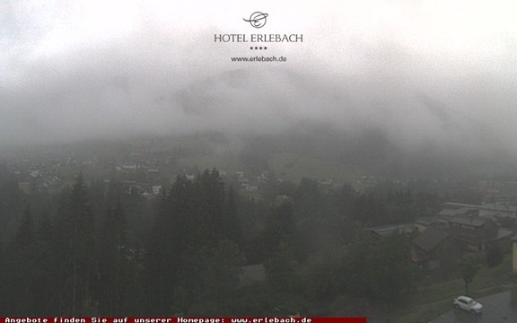 Archived image Webcam Erlebach Hotel