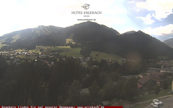 Archived image Webcam Erlebach Hotel