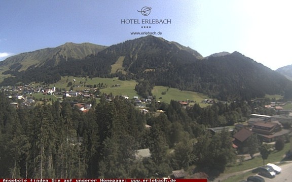 Archived image Webcam Erlebach Hotel