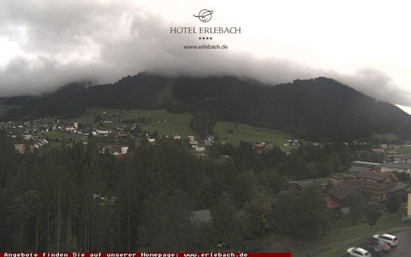 Archived image Webcam Erlebach Hotel